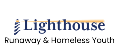 image of Lighthouse logo specifying Runaway and Homeless Youth programs