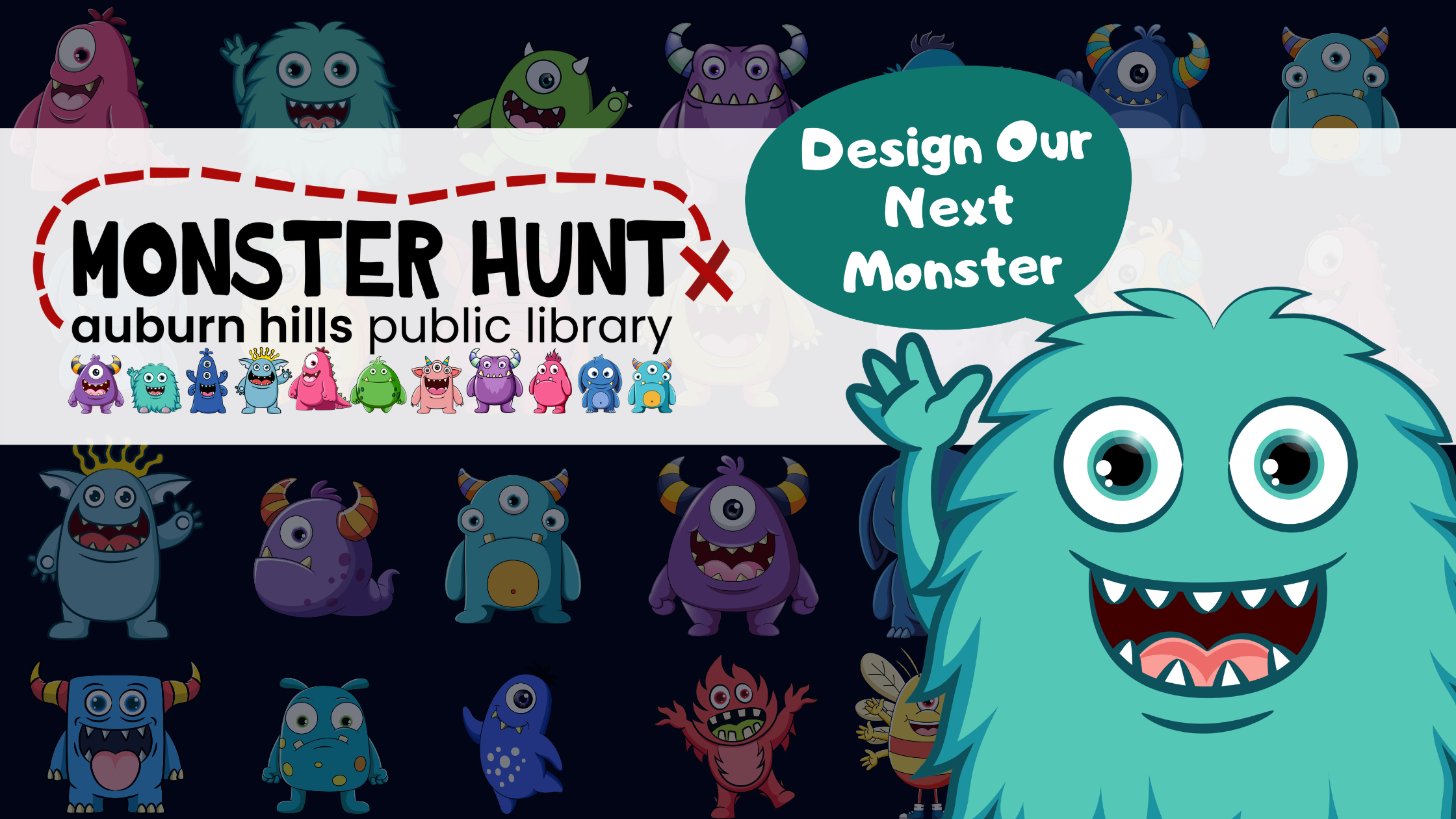 image of monster hunt logo and monster nick
